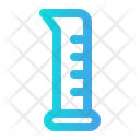 Graduated Cylinder Experiment Research Icon