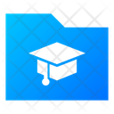 Graduation Folder Education Icon