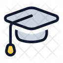 Co Hat Graduation Cap Icon