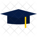 Education Flat Graduation Icon