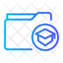 Graduation Folder  Icon