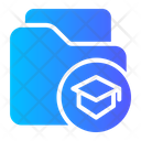 Graduation Folder  Icon