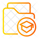 Graduation Folder  Icon