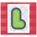 Letter Wall Poster Icon