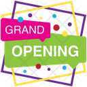 Grand Opening Opening Soon Logo Opening Soon Badge Icon