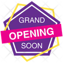 Grand Opening Soon Icon