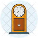 Grandfather Clock Clock Time Icon