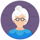 Grandma Grandmother Old Woman Icon