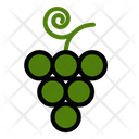 Grape Fruit Fall Icon