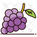 Grapes Genus Vitis Organic Icon