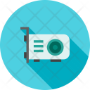Grapfic Card Circuit Icon