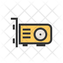 Grapfic Card Circuit Icon