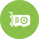 Grapfic Card Circuit Icon