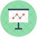 Graph Board Graph Presentation Statistics Icon