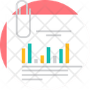 Business Graph Paper Icon