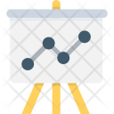 Graph Presentation Icon