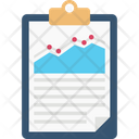 Graph Report Graph Stock Report Icon