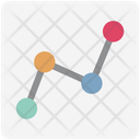 Graph Report Line Graph Growth Chart Icon