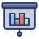 Graph Up Presentation Graphical Business Presentation Business Growth Icon