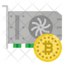 Graphic Card Bitcoin Icon