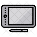 Graphic Tablet Graphic Drawing Tablet Icon