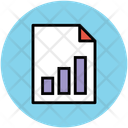 Graphical Document Chart Icon