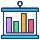 Graphical Presentation Business Analytics Data Analytics Icon