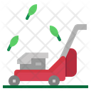 Mower Grass Leaf Icon