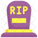 Grave Rip Death Icon