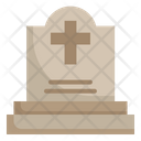 Graveyard Scary Tombstone Icon