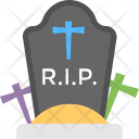 Graveyard Scary Halloween Icon