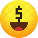 Greed Emoji Emotion Icon