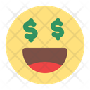Greed Emoji Emoticons Icon