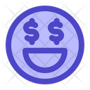 Greed Rich Emoji Icon
