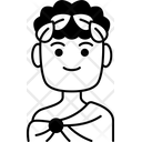 Greek Man Icon