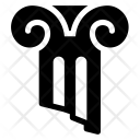Greek pillar Icon