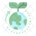 Green World Ecology Icon