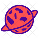 Planet Astronomy Science Icon