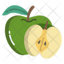 Green Apple Fruit Food Icon