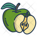 Green Apple Fruit Food Icon