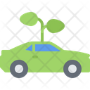 Green Car Electric Car Car Icon