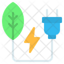 Green Energy Leaf Icon