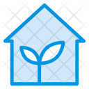 House Green Growth Icon