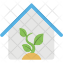 Greenhouse Eco Home Icon