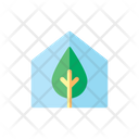Green House Nature Recycle Icon