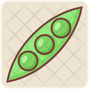 Green Peas Peas Bean Icon