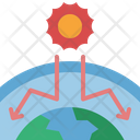 Greenhouse Effect Global Warming Icon