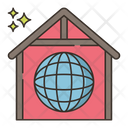 Greenhouse Effect Greenhouse Global Pollution Icon