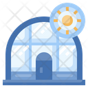Greenhouse Sunlight Icon
