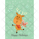 Greeting Card Holiday Icon